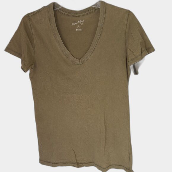 Lot Of 4 Universal Thread V Neck Short Sleeve Cotton T-Shirts Ladies Size XS - Picture 4 of 5